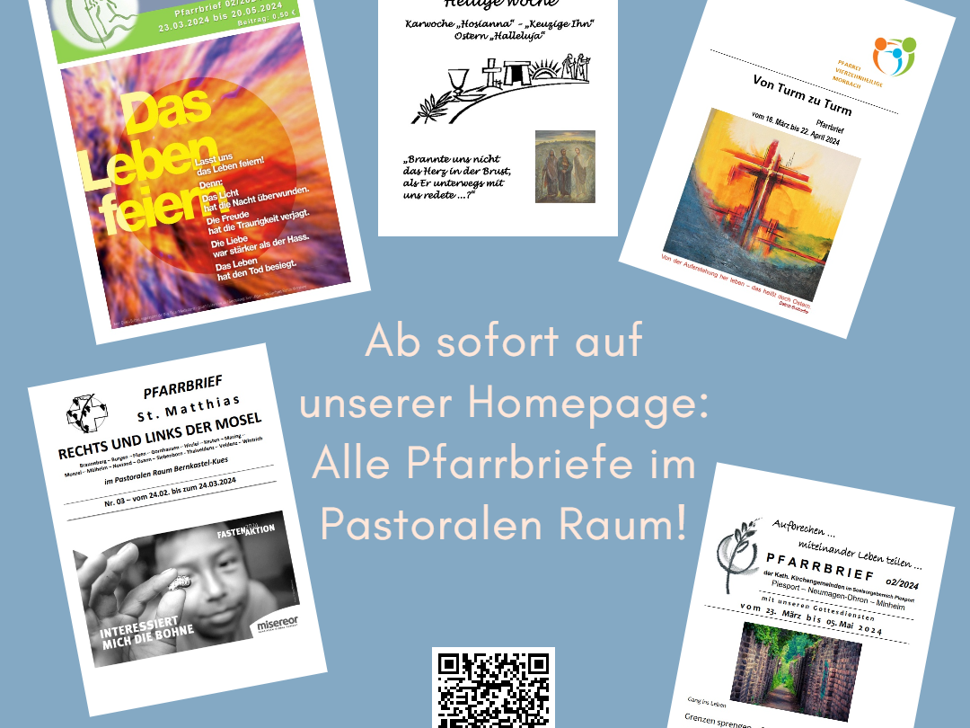 Collage Pfarrbriefe