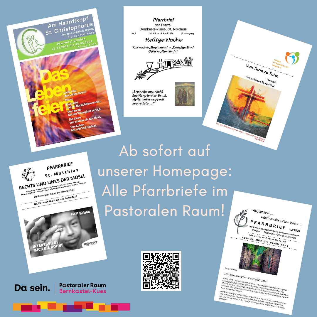 Collage Pfarrbriefe