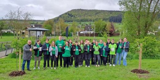 Die Messdiener der Pfarrgemeinde St. Matthias bei der 72-Stunden-Aktion 2024