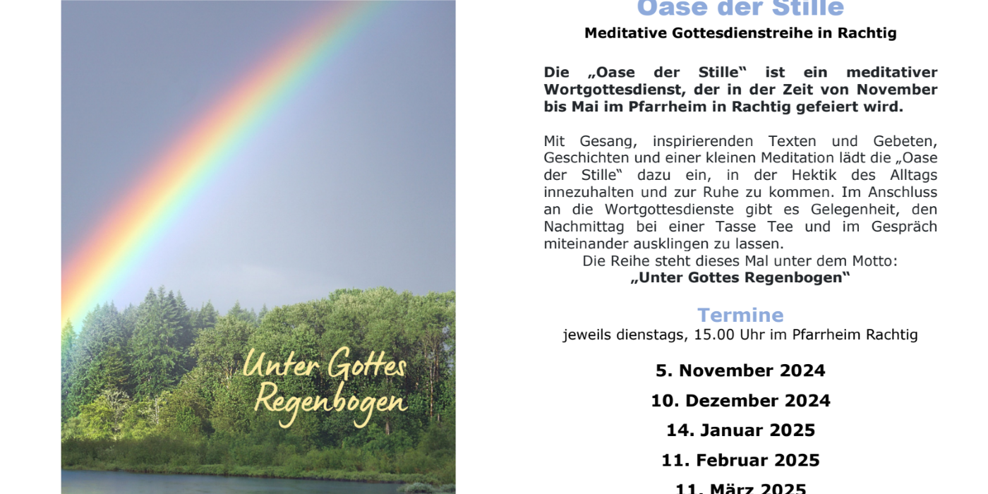 Unter Gottes Regenbogen