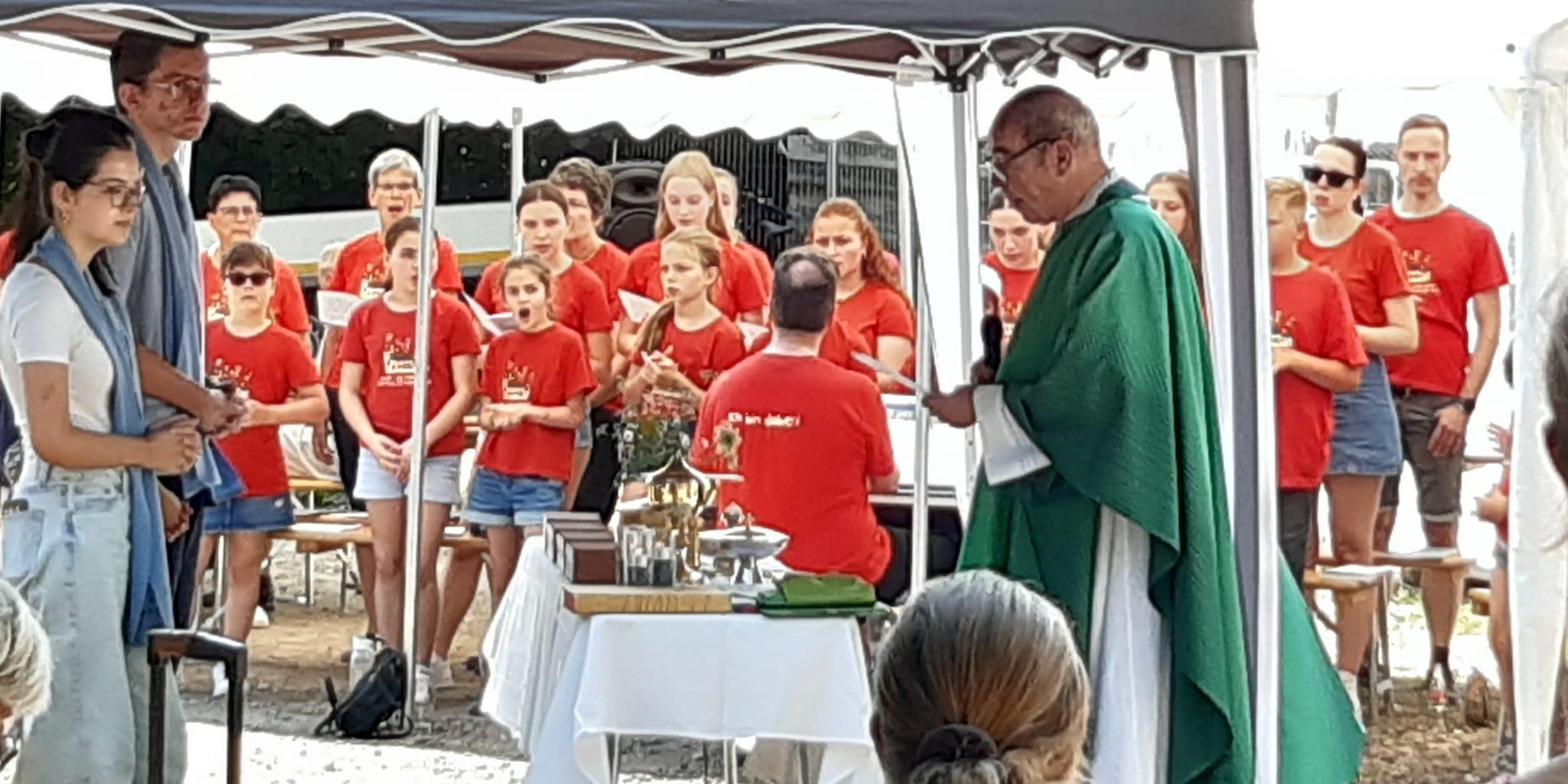 Bergfest 2023 des Chorforums Kues an der Rosenberghütte