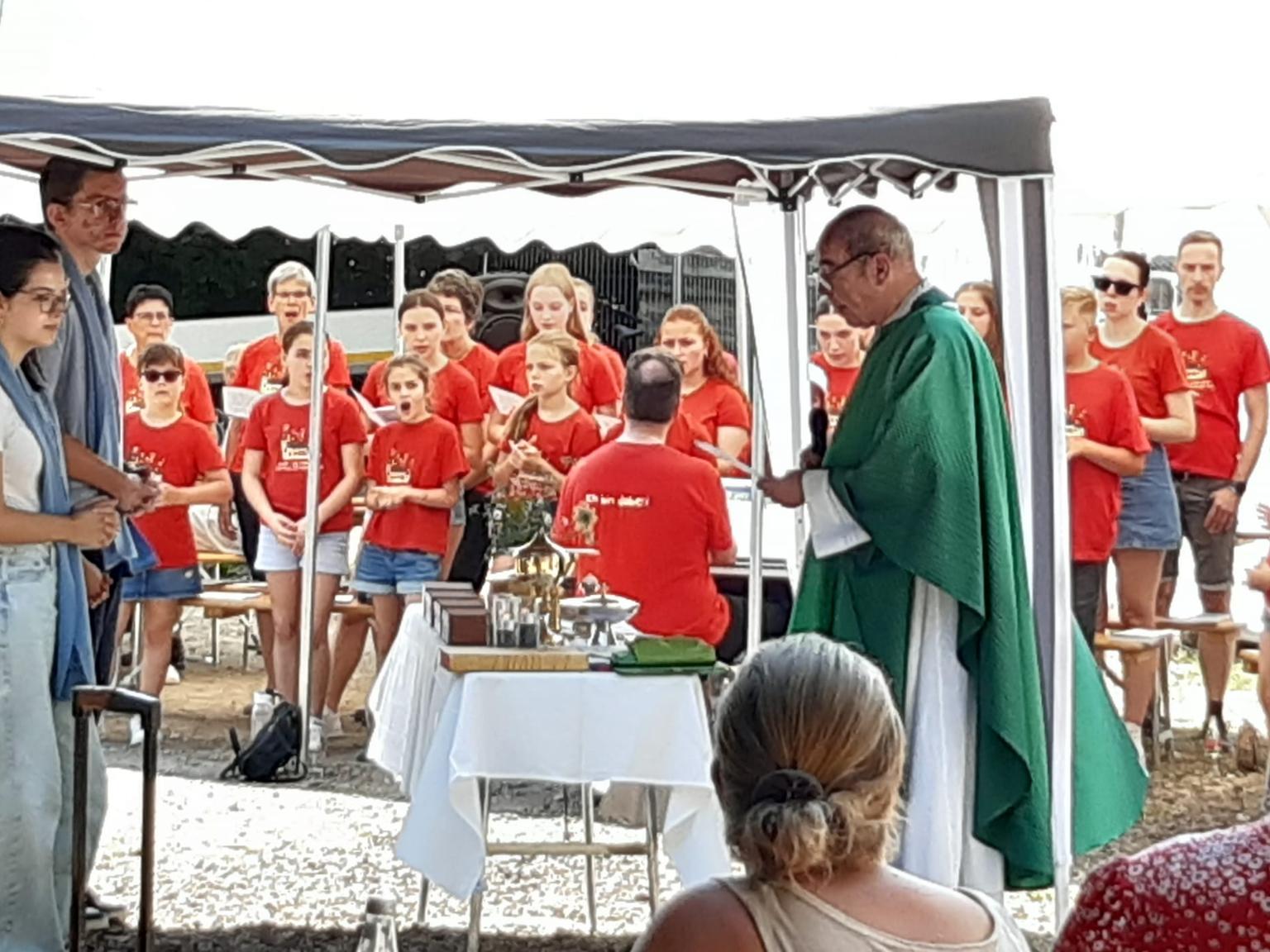 Bergfest 2023 des Chorforums Kues an der Rosenberghütte