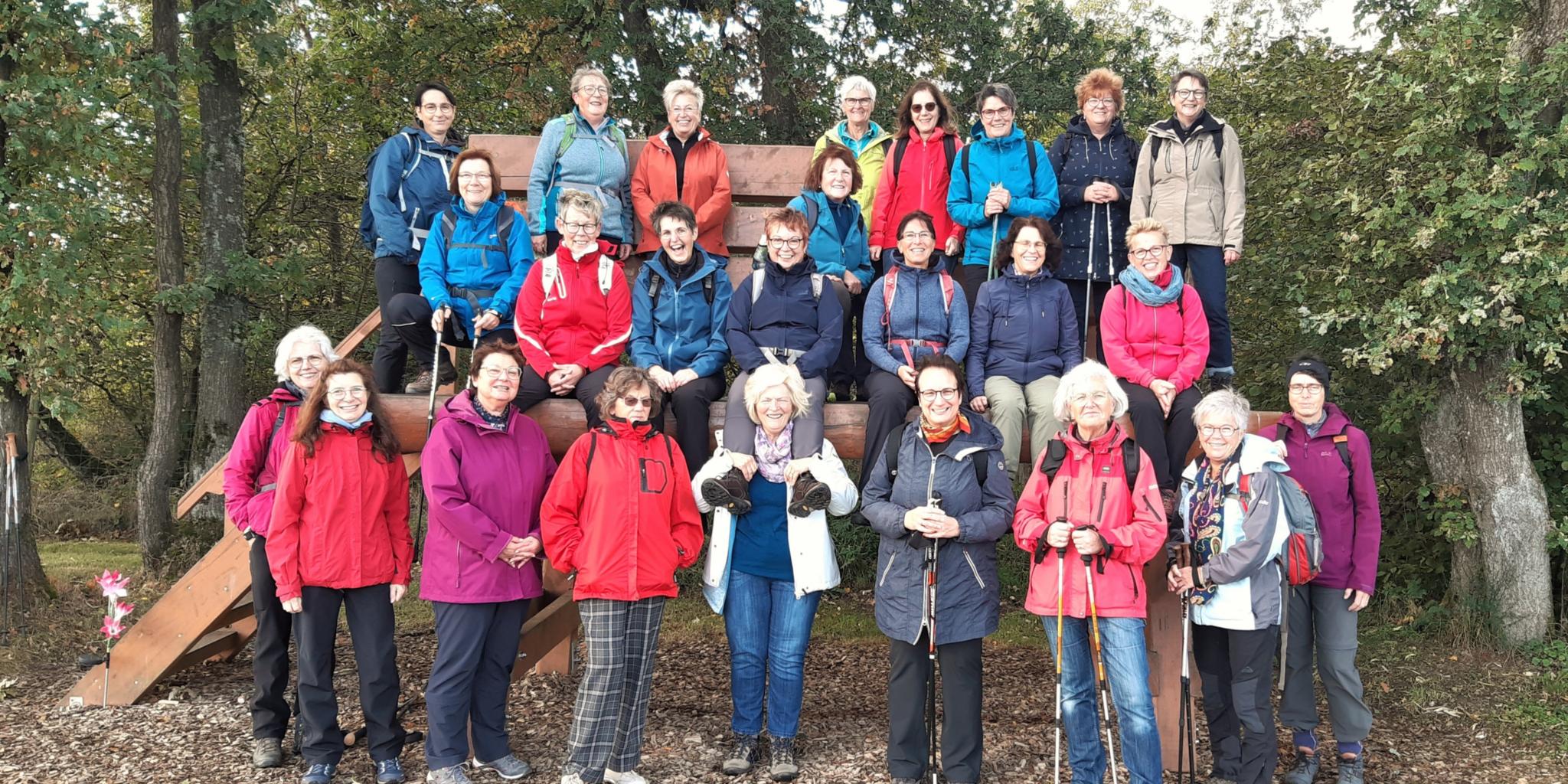 Gruppenfoto der Frauenwandertour