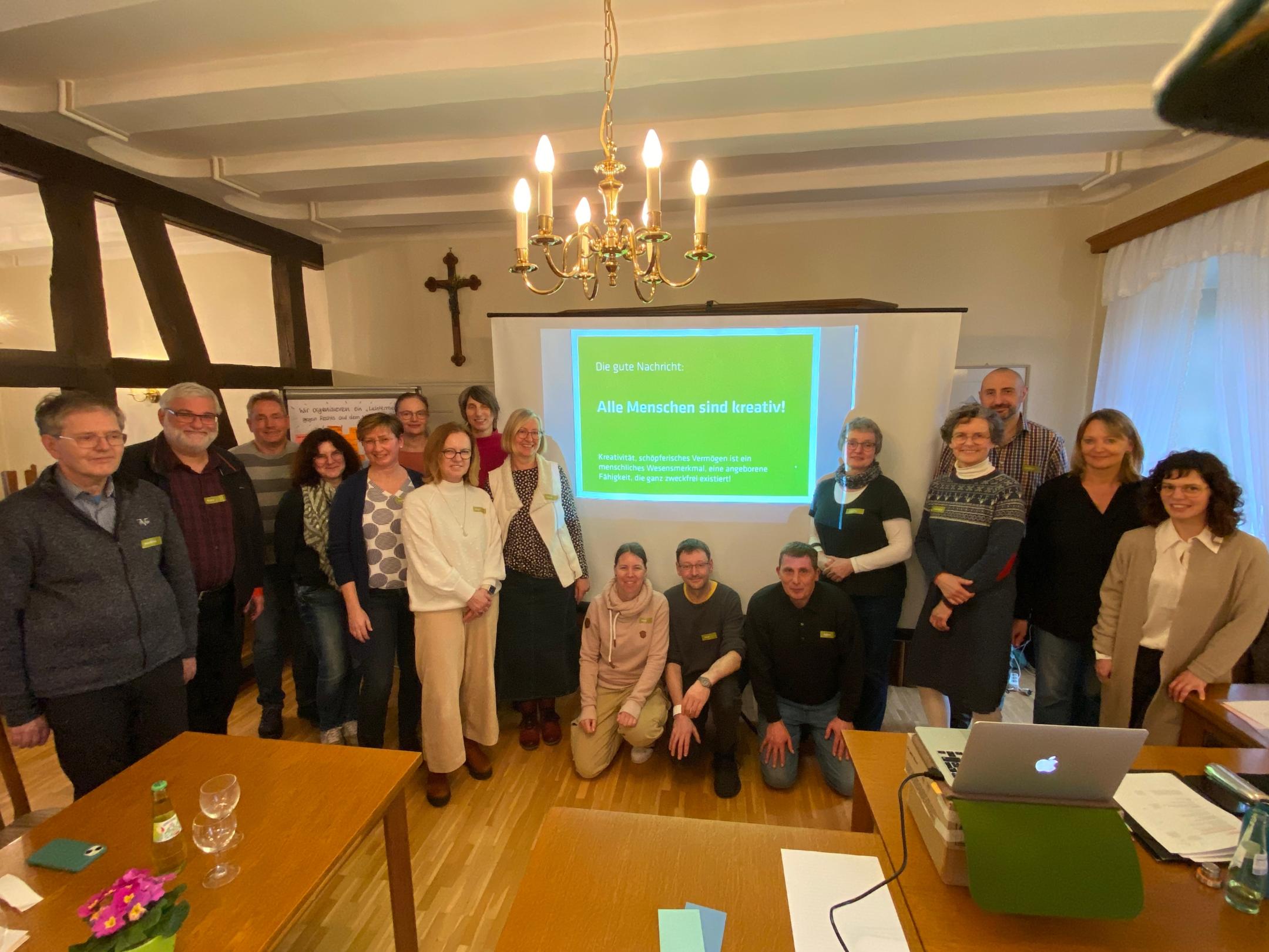 Gruppenbild 'Das haben wir so noch nie gedacht' 17.02.2024 Brauneberg-Filzen