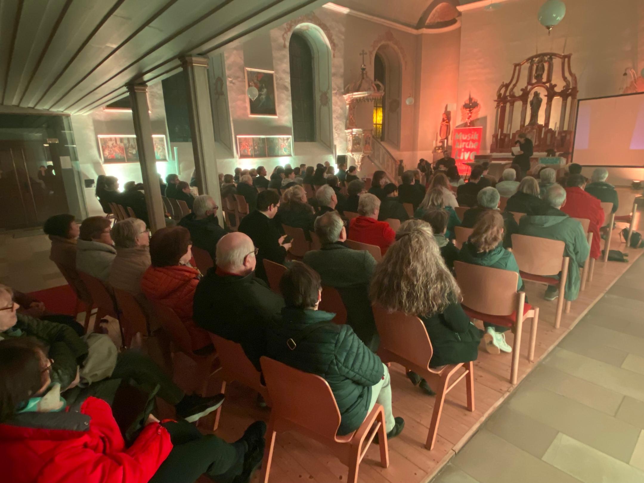 Erste MusikkircheLive am 18. Februar 2024 in Brauneberg