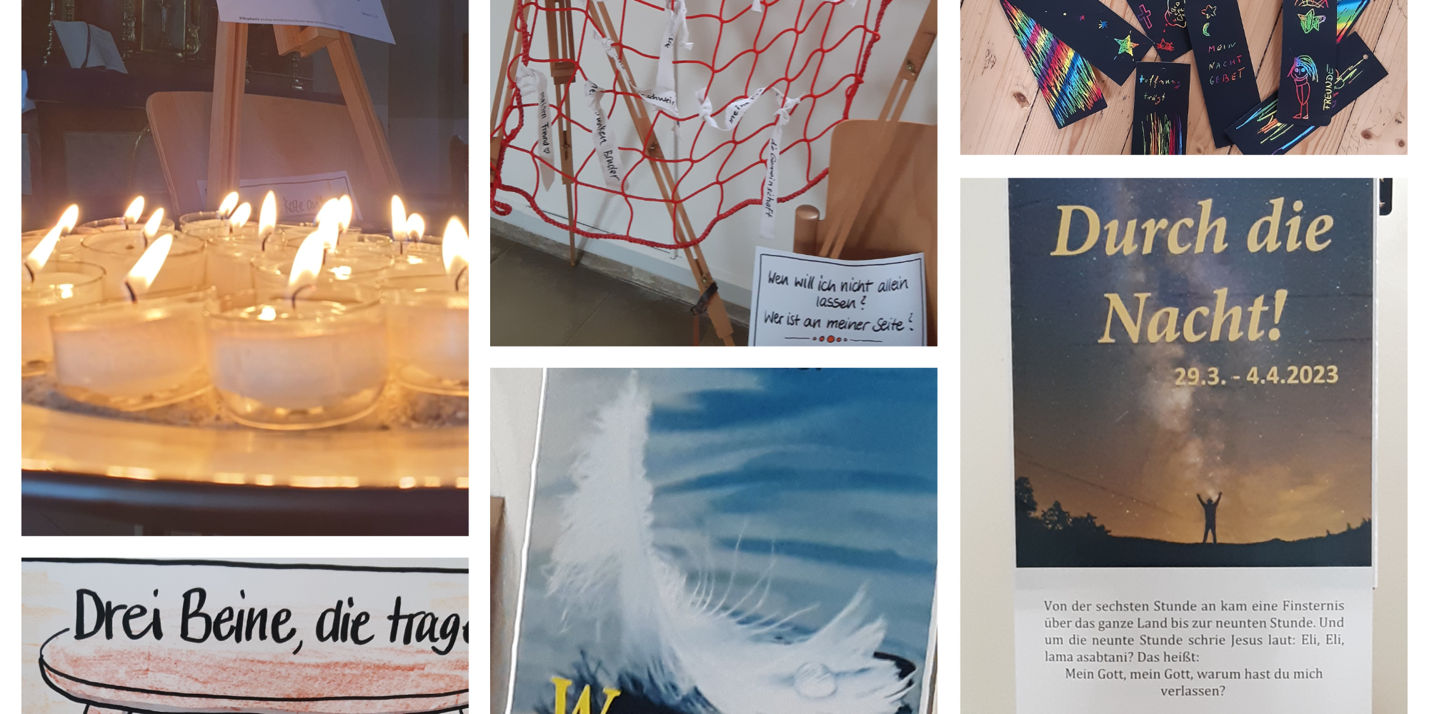 Collage Impulsweg 'Leuchten'