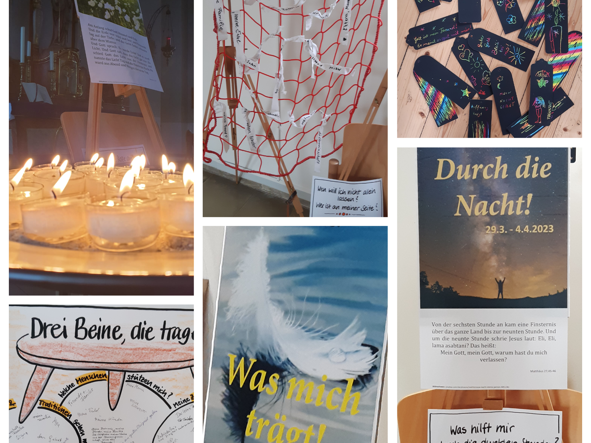 Collage Impulsweg 'Leuchten'