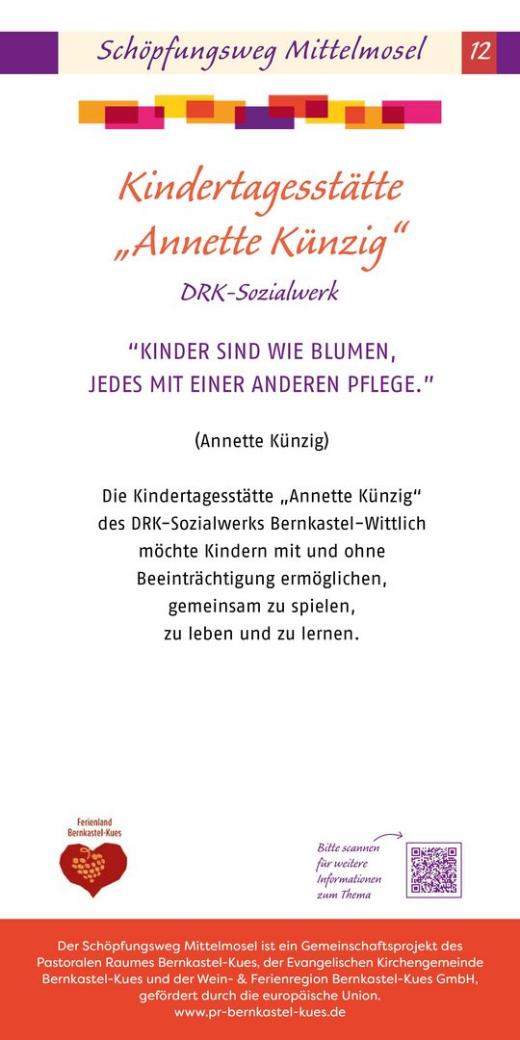 Kindertagesstätte Annette Künzig Blatt 1
