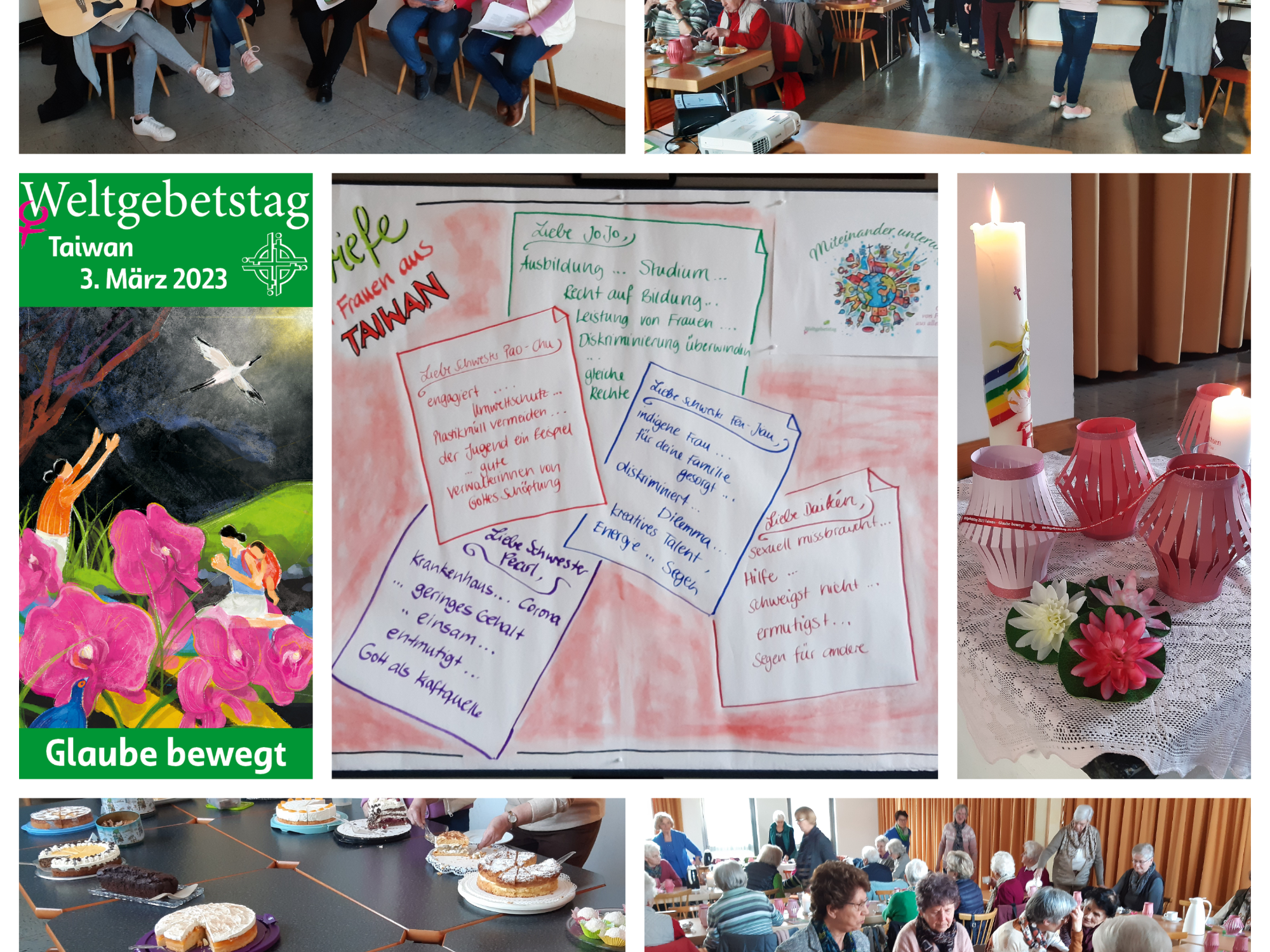 Collage Weltgebetstag 2023