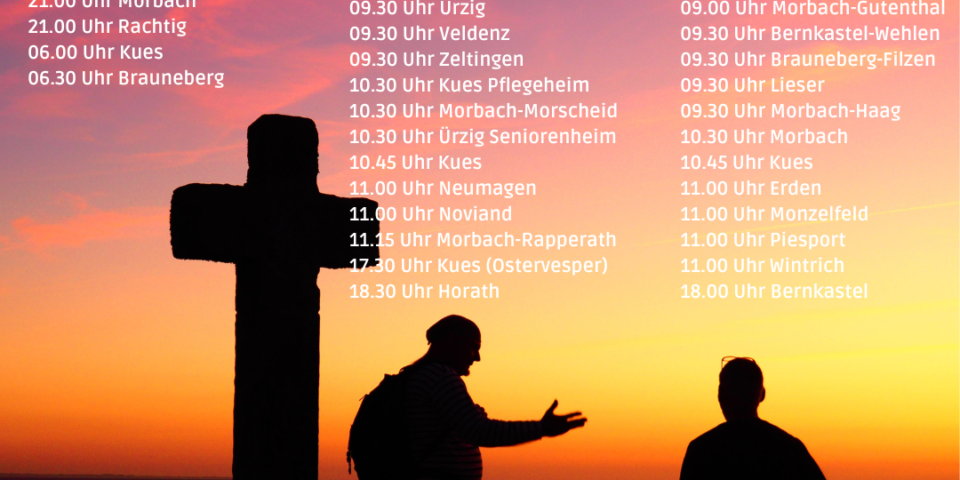 Ostergottesdienste 2024