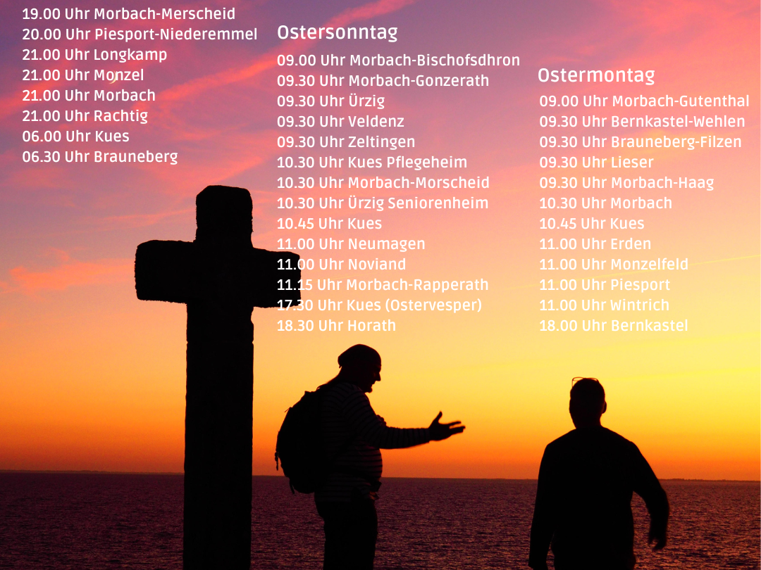 Ostergottesdienste 2024