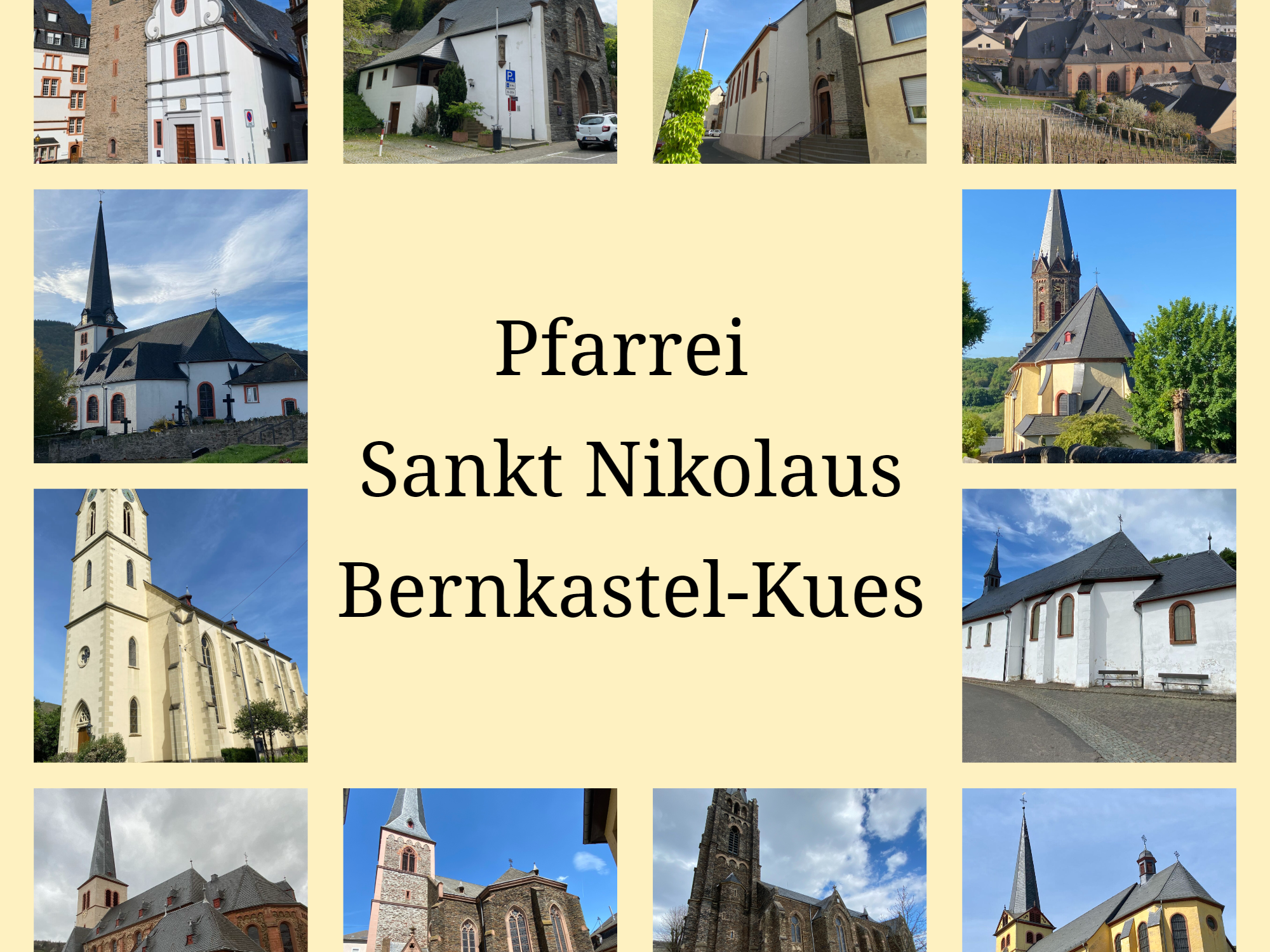 Collage Pfarrei St. Nikolaus