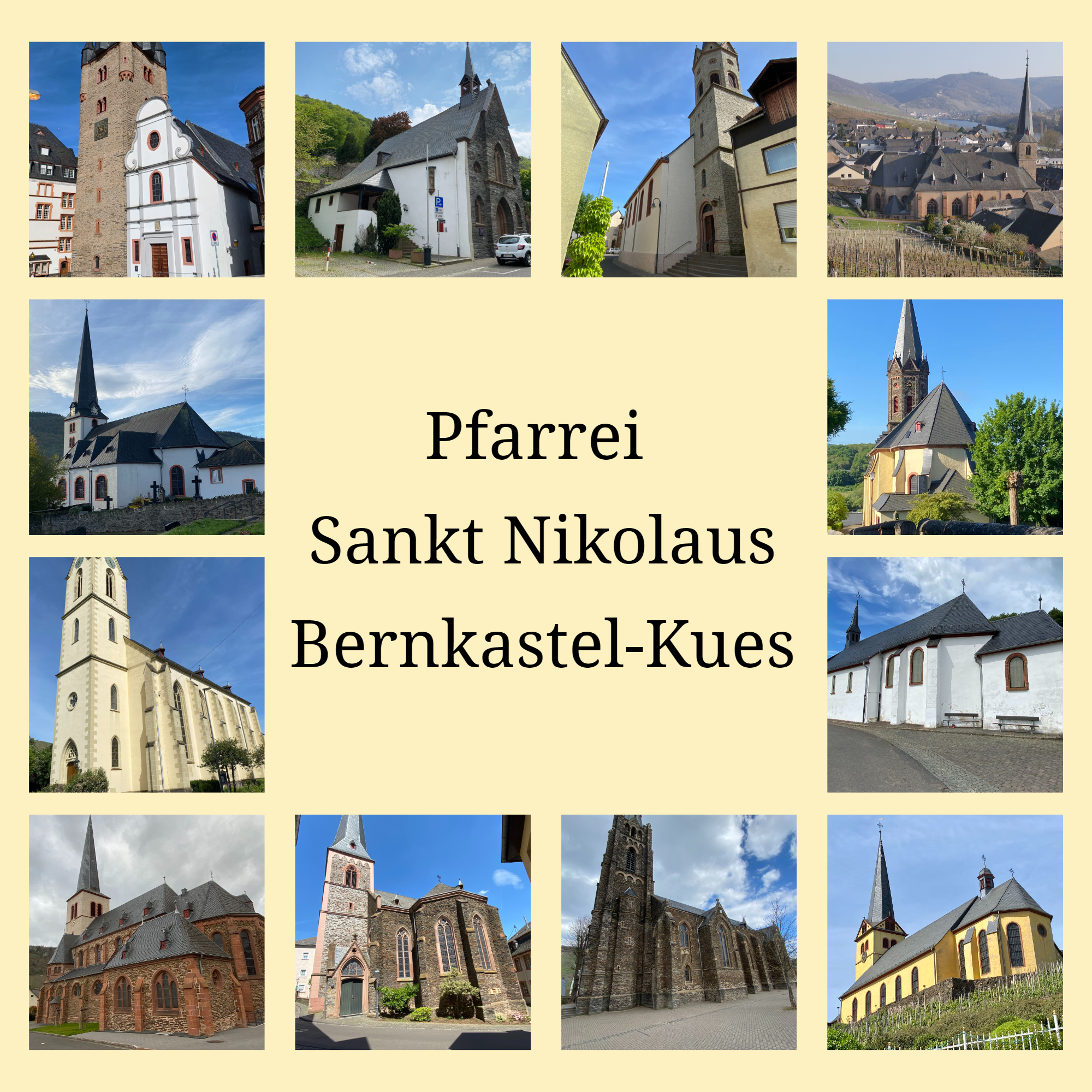 Collage Pfarrei St. Nikolaus