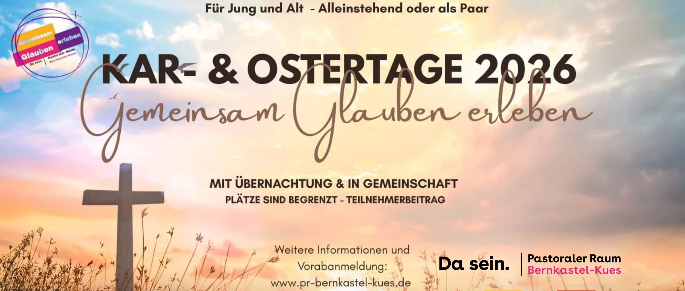 Gemeinsam Glauben erleben an den Kar- und Ostertagen 2026