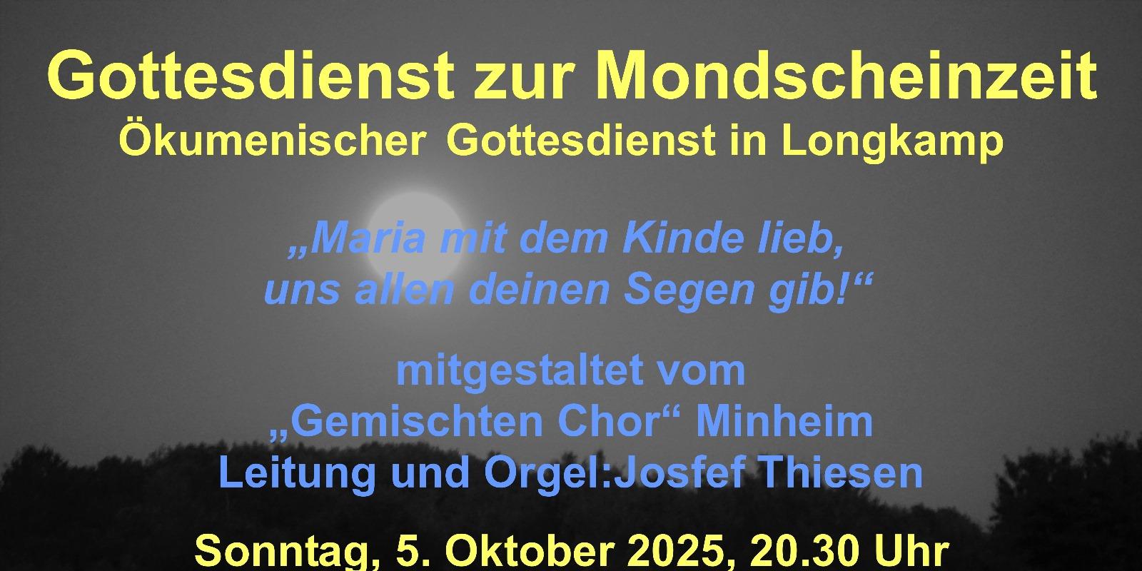 Mondscheingottesdienst 05.10.25