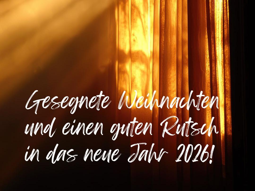 Weihnachtsgrüße 2025