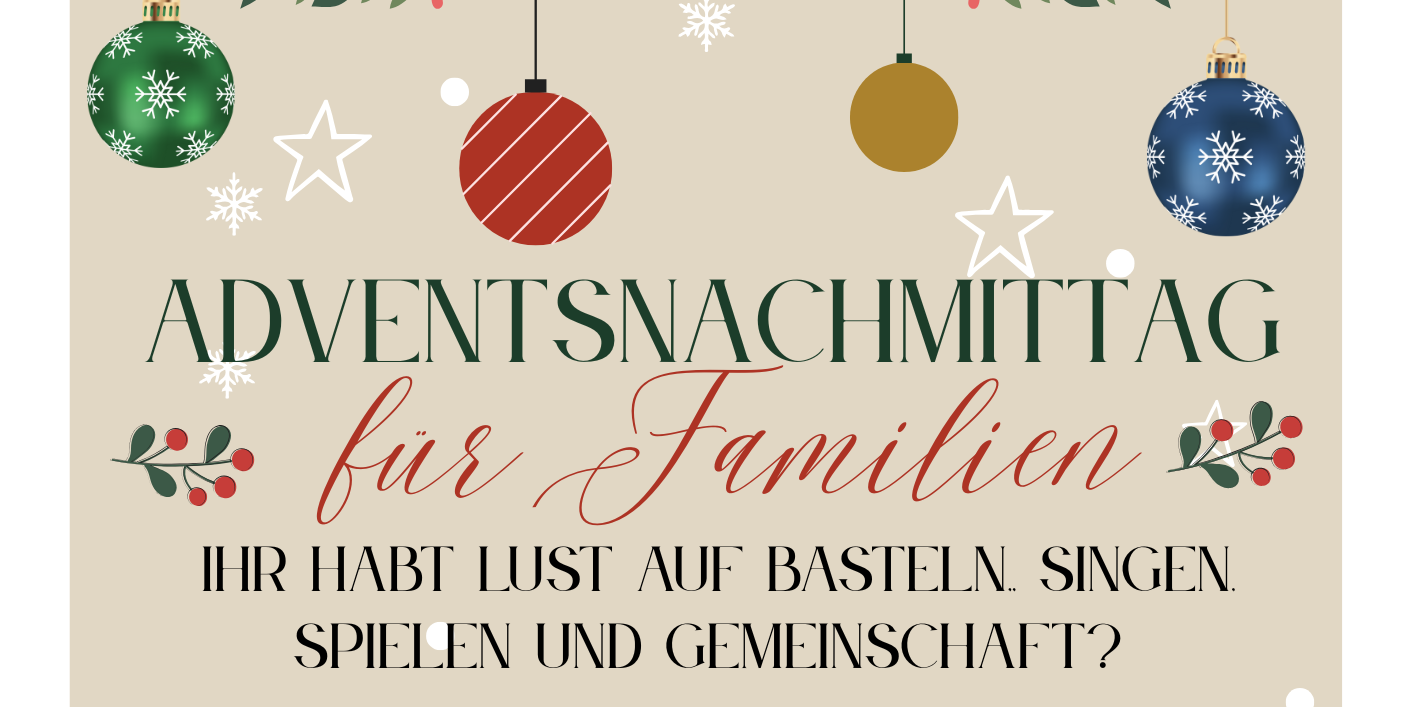 Adventsnachmittag für Familien  (1)