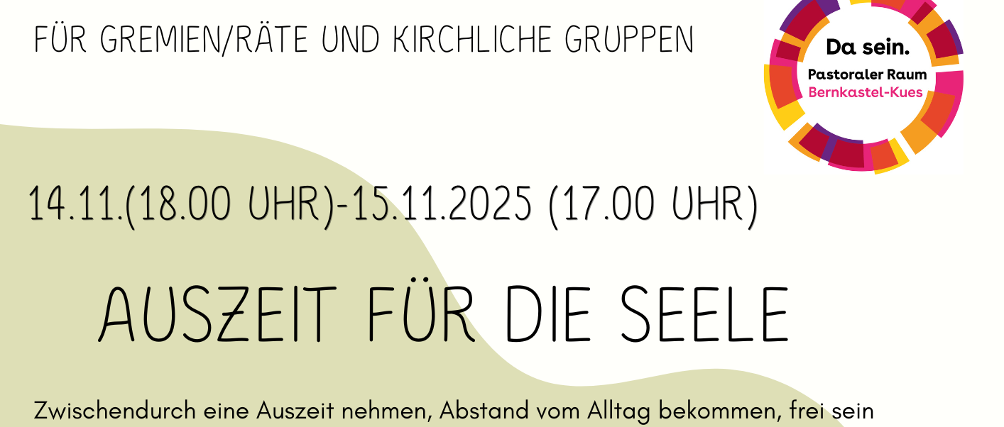 Oasentag für Gremien im Pastoralen Raum