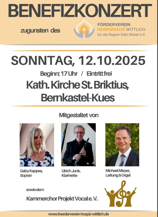 Benefizkonzert Hoslpizhaus Wittlich e.V.