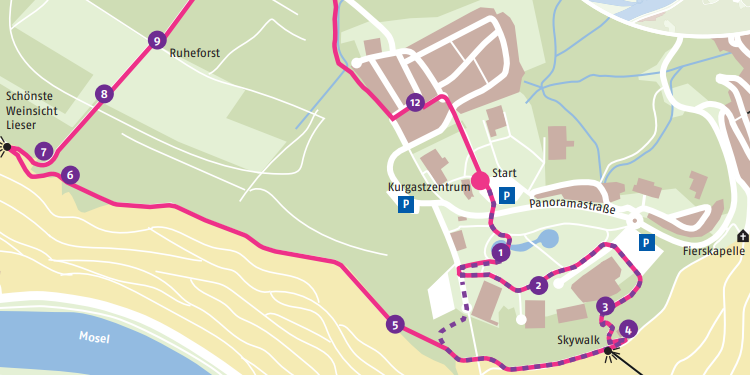 Karte Schöpfungsweg 2025