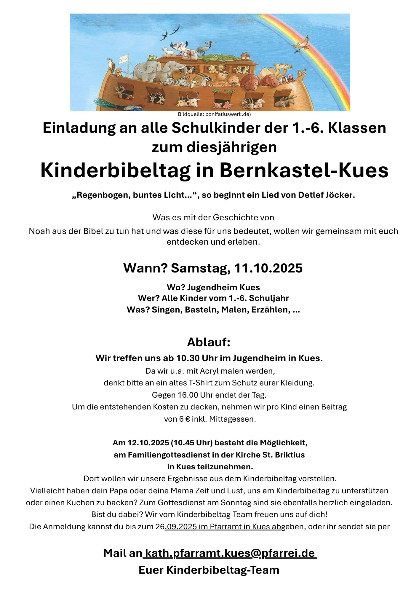 Kinderbibeltag Kues