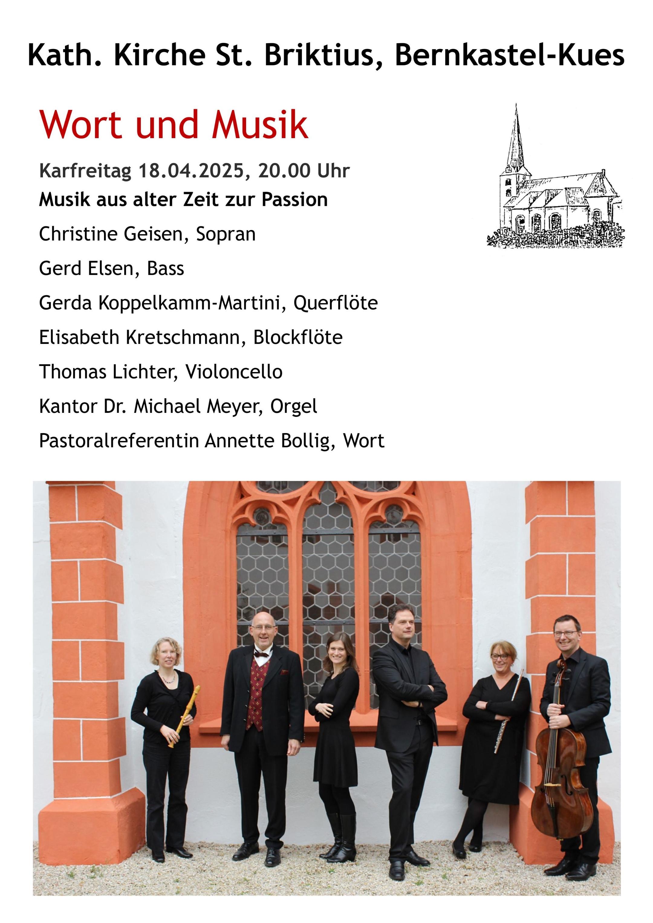 20250418 Presseankündigung Wort und Musik