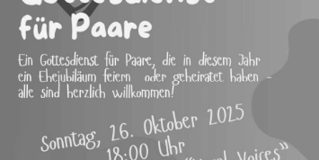 Dankgottesdienst Ehepaare