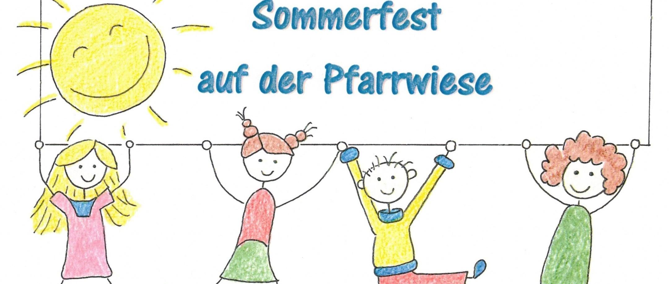 Sommerfest auf der Pfarrwiese in Kues