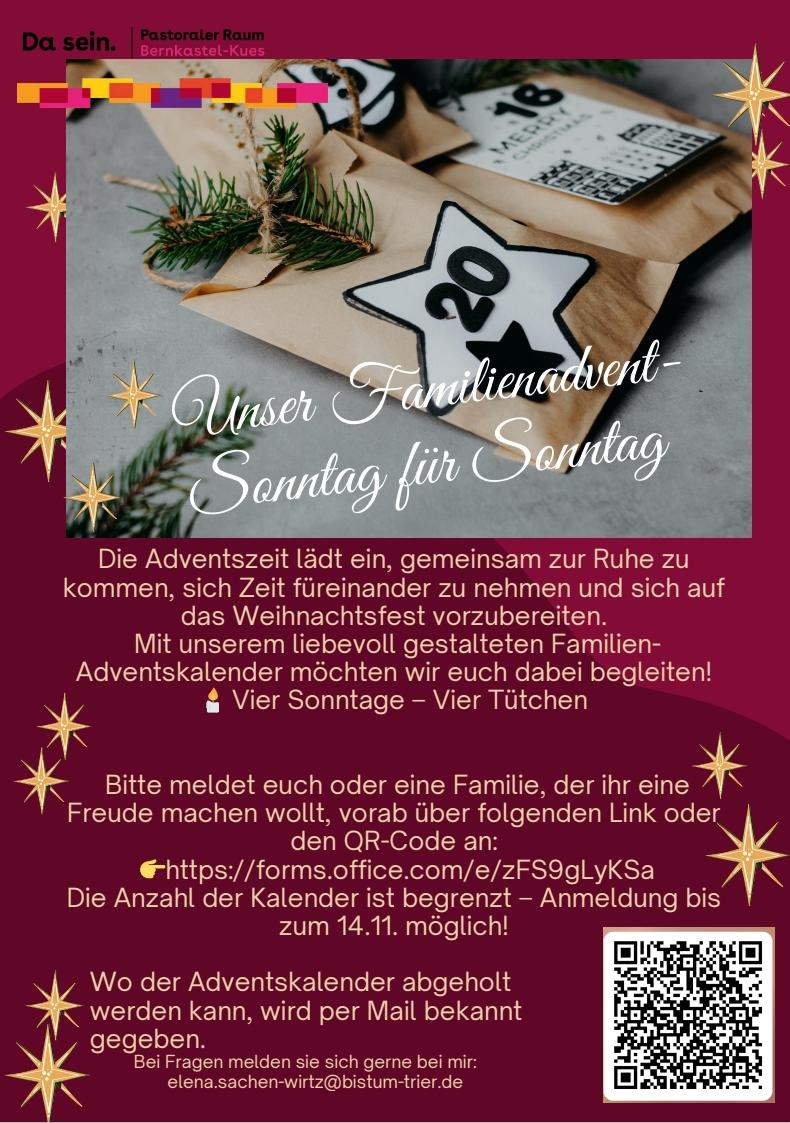 Unser Familienadvent