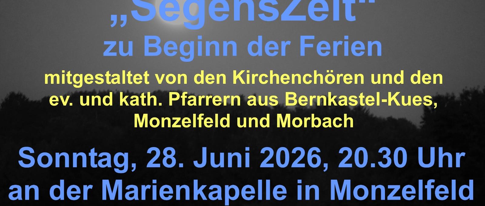 Plakat dunkel mit Mondscheind
