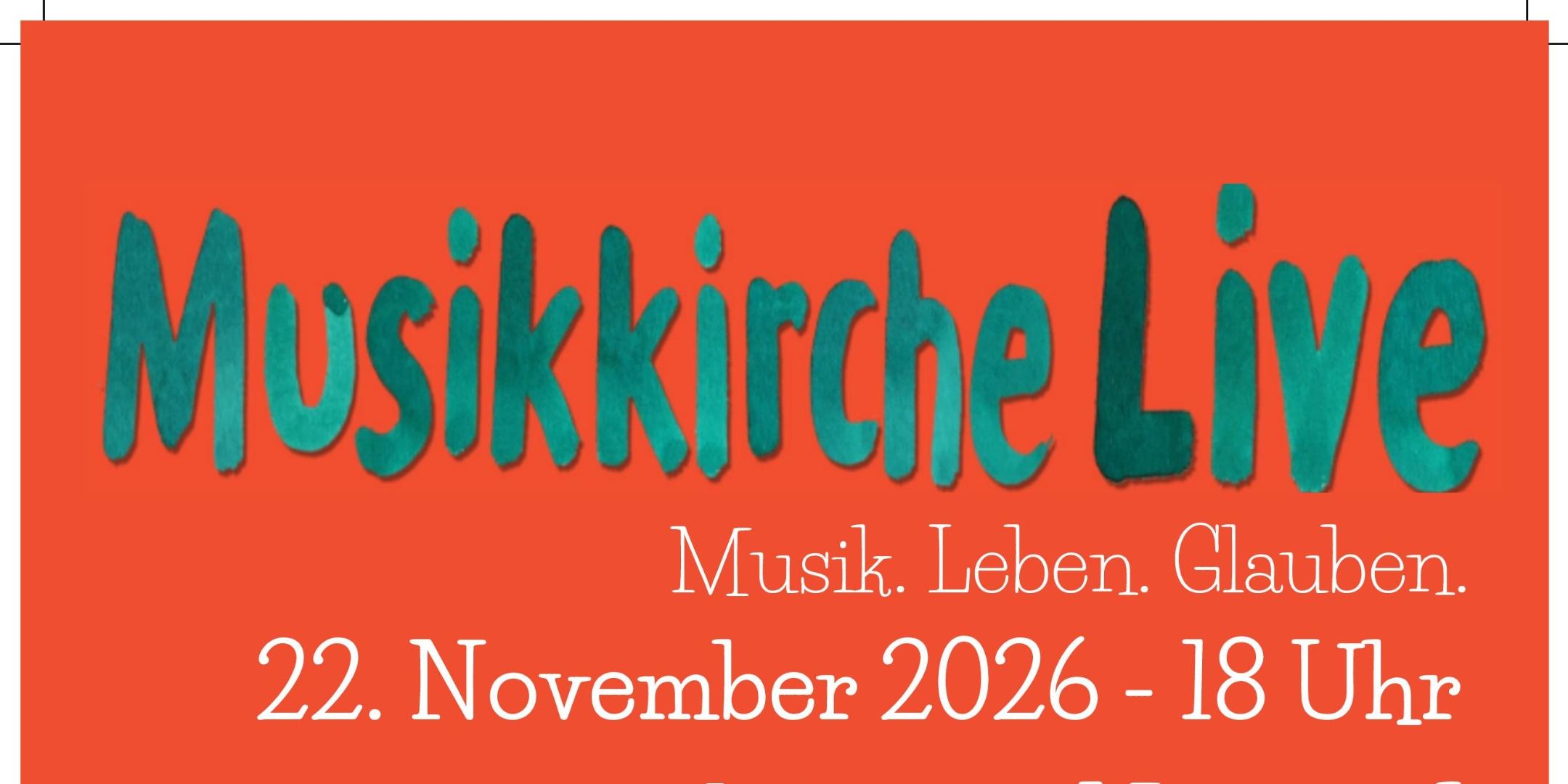 Plakat Musikkirche