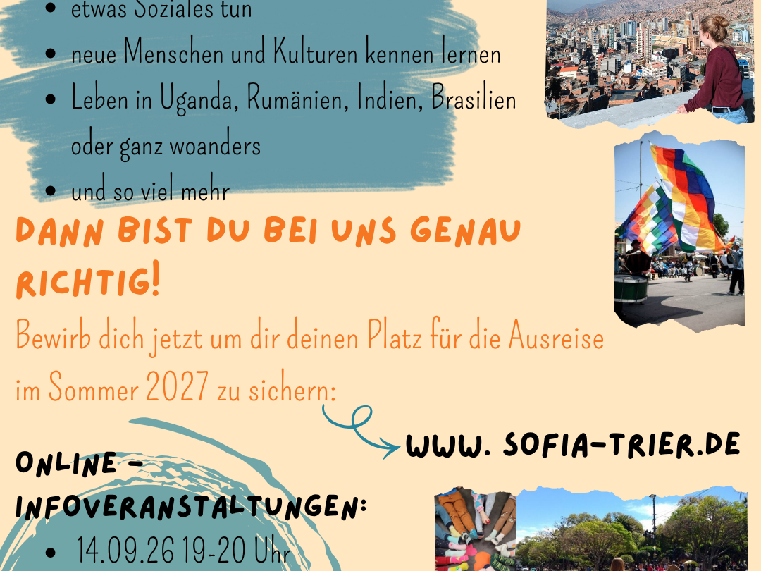 Bewirb dich jetzt für deinen Freiwilligendienst im Ausland (3)