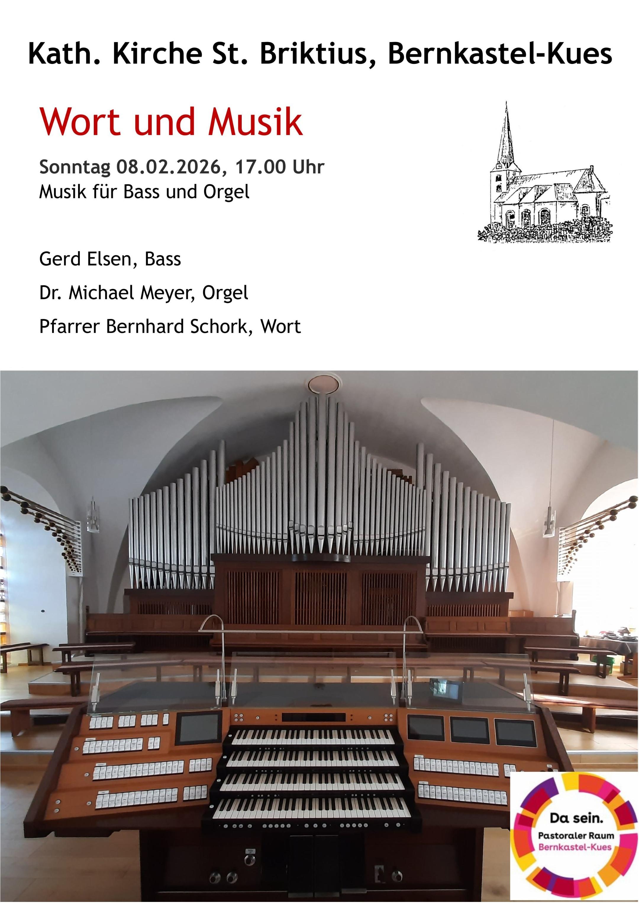 Presseankündigung Wort und Musik Gerd Elsen