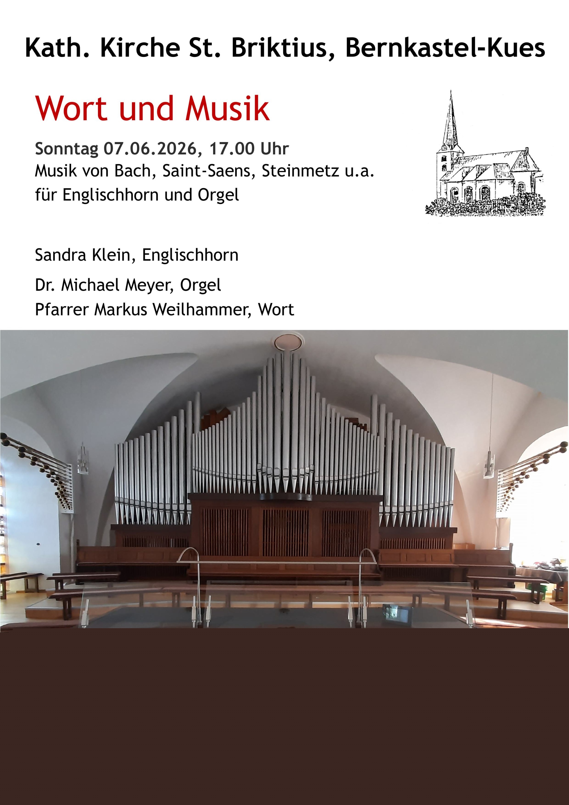 Presseankündigung Wort und Musik Sandra Klein n