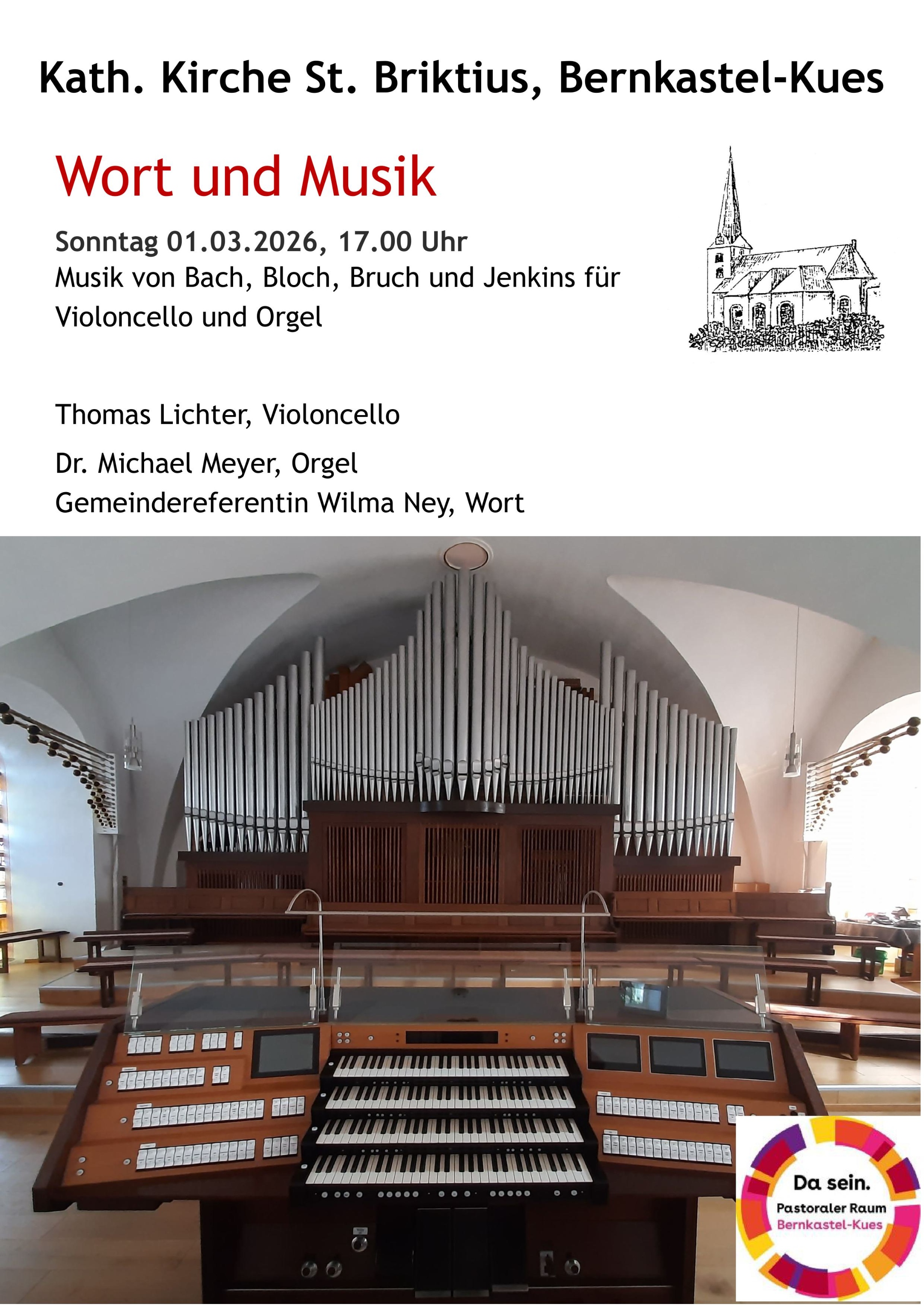 Presseankündigung Wort und Musik Thomas Lichter