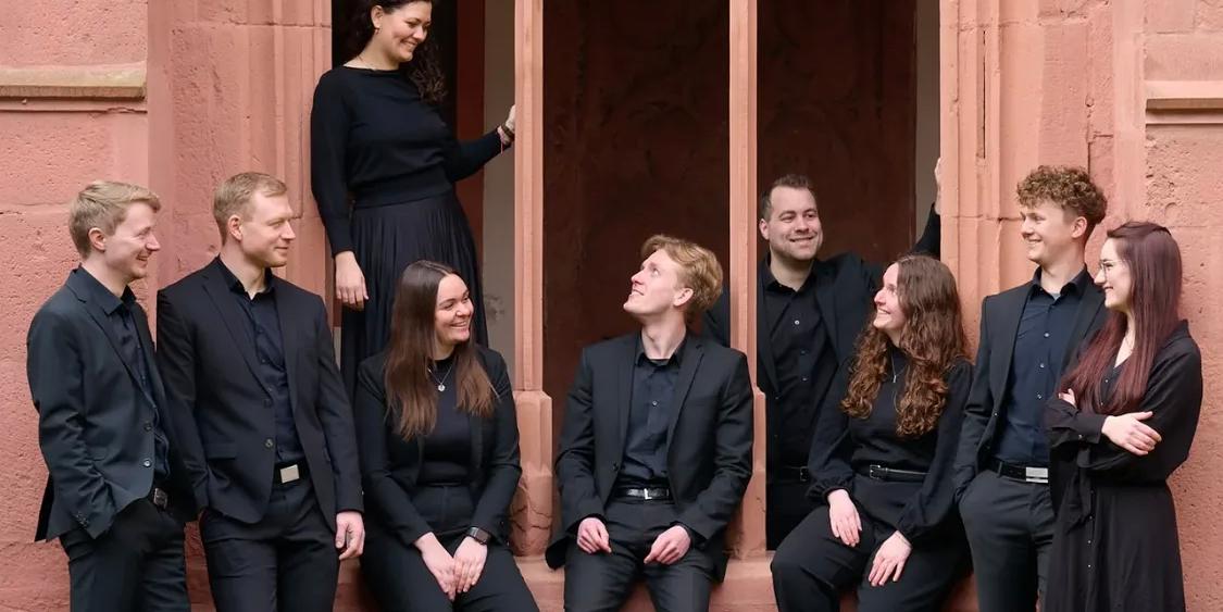Foto mit jungen Menschen