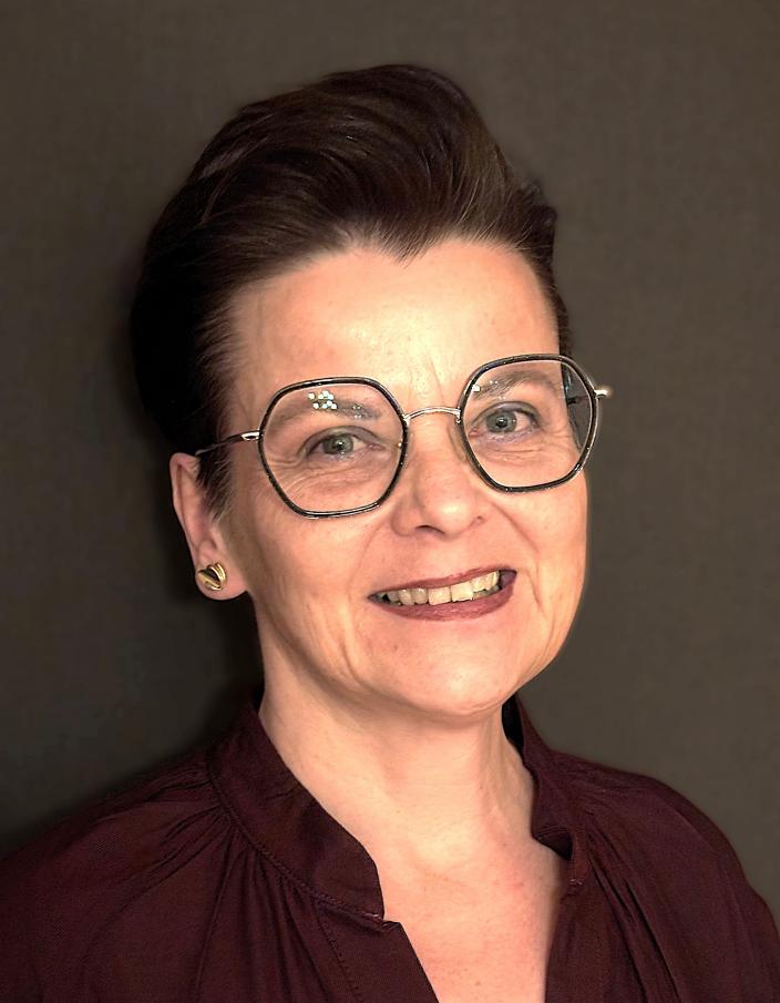 Frau mit Brille